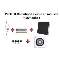 Offre de Noël : pack EK Robinhood + 25 flèches + 1 | Archerie.fr