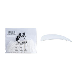 Lot de 100 plumes paraboliques Buck Trail LW 3 pouces couleur unie | Archerie.fr | Archerie.fr