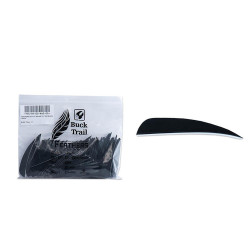 Lot de 100 plumes paraboliques Buck Trail LW 3 pouces couleur unie | Archerie.fr | Archerie.fr