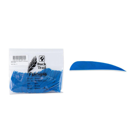 Lot de 100 plumes paraboliques Buck Trail LW 3 pouces couleur unie | Archerie.fr | Archerie.fr