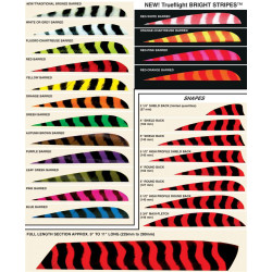 Lot de 100 plumes Trueflight Shield LW 4 pouces | Archerie.fr