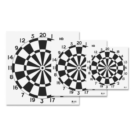 Blasons façon jeu de fléchettes 60 cm JVD | Archerie.fr