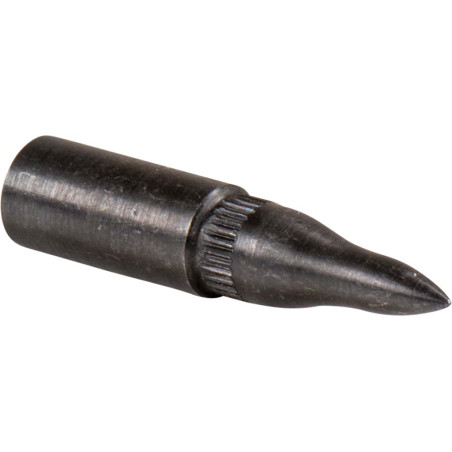 12 Pointes à Visser Acier 3D Noires Buck Trail avec Filetage