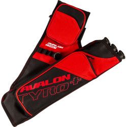 Carquois Avalon Tyro Plus à 3 tubes avec ceinture et 2 poches