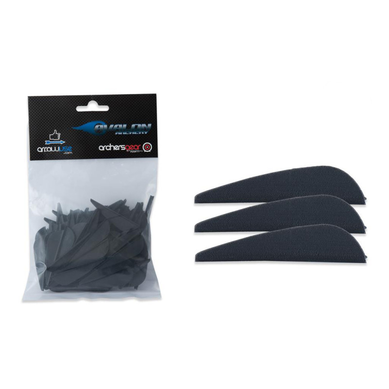 Lot de 100 plumes Avalon pour flèche Hybrid - 17583 - Hattila