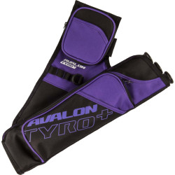 Carquois Avalon Tyro Plus à 3 tubes avec ceinture et 2 poches