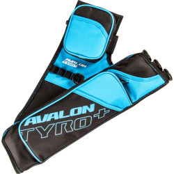 Carquois Avalon Tyro Plus à 3 tubes avec ceinture et 2 poches