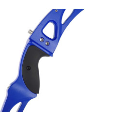 Poignée arc recurve Core Astral V2 25" – Bleu
