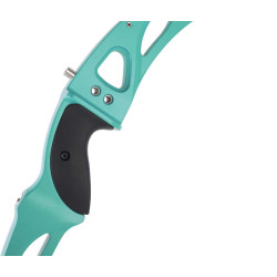 Poignée arc recurve Core Astral V2 25" – Turquoise