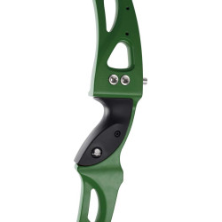 Poignée arc recurve Core Astral V2 25" – Vert foncé