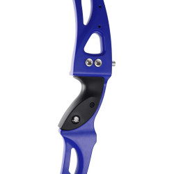 Poignée arc recurve Core Astral V2 25" – Bleu