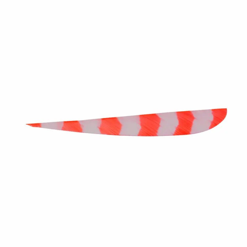 Empennage Trueflight 4" Parabolic Bright Stripes RW