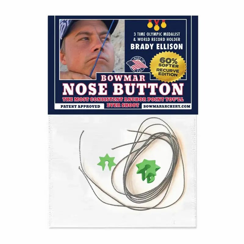 Repère de nez Bowmar Nose Button Recurve