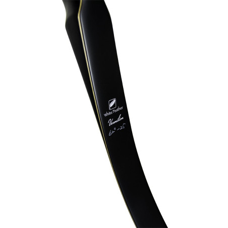 Arc recurve White Feather Fieldbow One Piece Vermilion