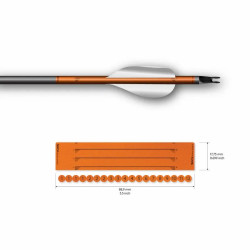 Wrap Socx Spin Vanes Easton ACE Solid rétro-réfléchissant