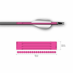 Wrap Socx Spin Vanes Easton ACE Solid Fluo