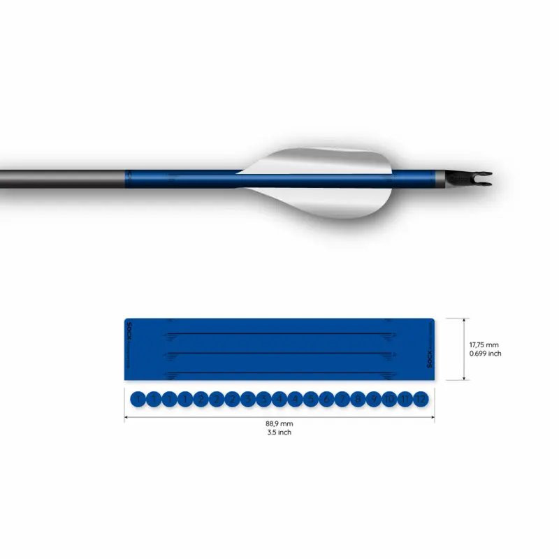 Wrap Socx Spin Vanes Easton ACE Solid