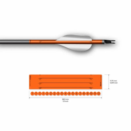 Wrap Socx Spin Vanes Easton ACE Solid
