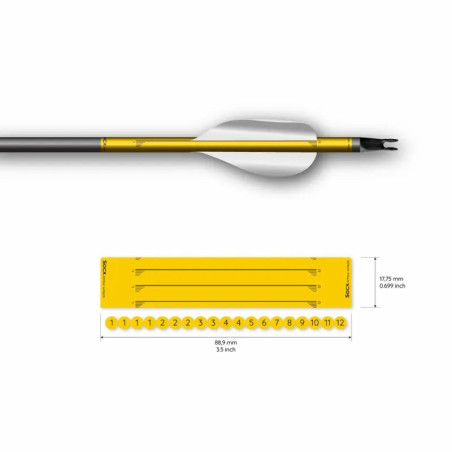 Wrap Socx Spin Vanes Easton ACE Solid