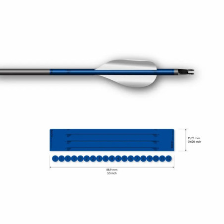 Wrap Socx Spin Vanes Easton X10 Solid