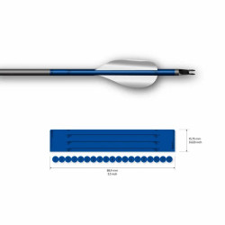 Wrap Socx Spin Vanes Easton X10 Solid