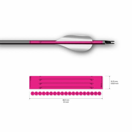 Wrap Socx Spin Vanes Easton X10 Solid