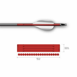 Wrap Socx Spin Vanes Easton X10 Solid