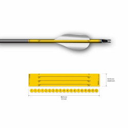 Wrap Socx Spin Vanes Easton X10 Solid