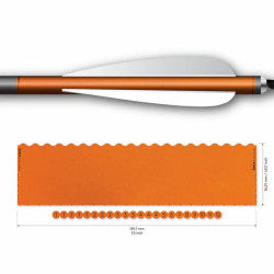 Wrap de flèche Socx Max Solid Retro-Refl. 10.7mm