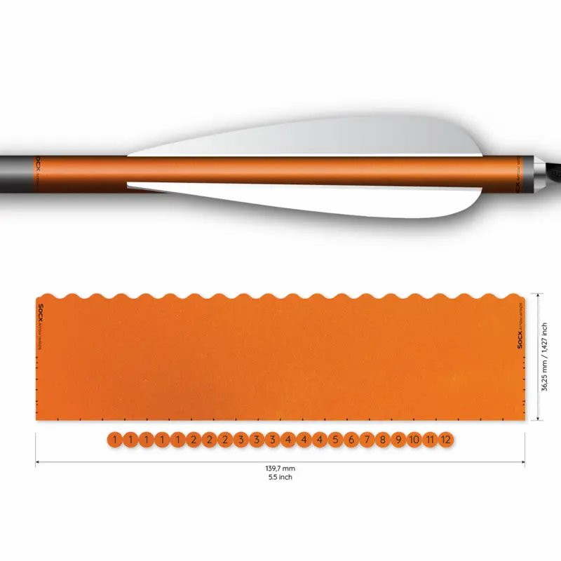 Wrap de flèche Socx Max Solid Retro-Refl. 10.7mm