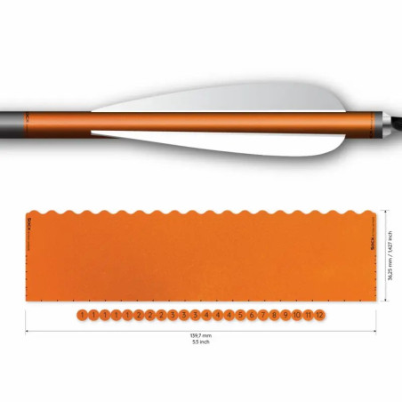 Wrap de flèche Socx Max Solid Retro-Refl. 10.7mm