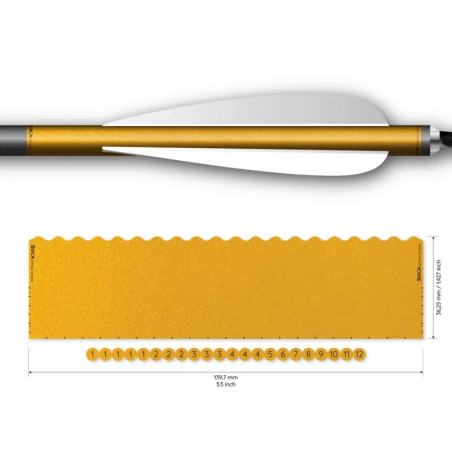 Wrap de flèche Socx Max Solid Retro-Refl. 10.7mm