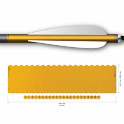 Wrap de flèche Socx Max Solid Retro-Refl. 10.7mm