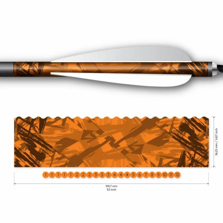 Wrap Socx Max Surge Fluor 10.7mm