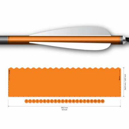 Wrap Socx 10.7mm Max Solid Fluor