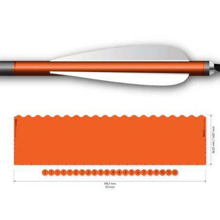 Wrap Socx 10.7mm Max Solid Fluor