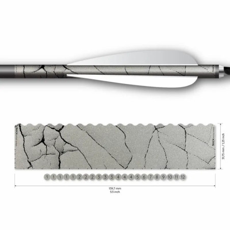 Wrap Socx 9.3mm Max Fracture Retro-Reflective