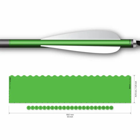 Wrap Socx 9.3mm Max Solid Fluor