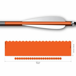 Wrap Socx 9.3mm Max Solid Fluor