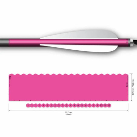 Wrap Socx 9.3mm Max Solid Fluor
