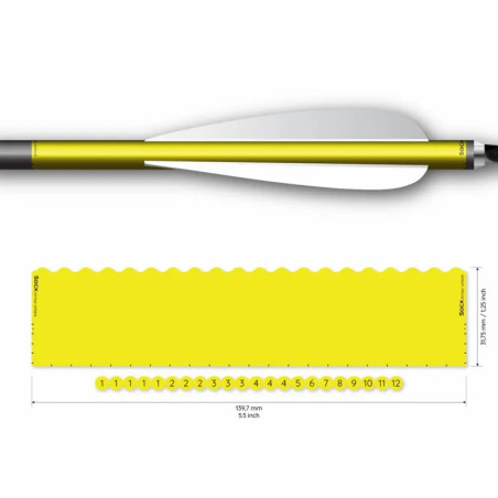 Wrap Socx 9.3mm Max Solid Fluor