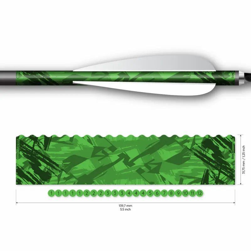 Enroulement de corde Socx Wrap 9.3mm Max Surge Fluor