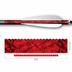 Enroulement de corde Socx Wrap 9.3mm Max Surge Fluor