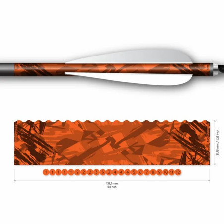 Enroulement de corde Socx Wrap 9.3mm Max Surge Fluor