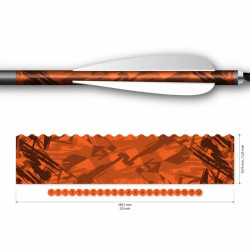 Enroulement de corde Socx Wrap 9.3mm Max Surge Fluor