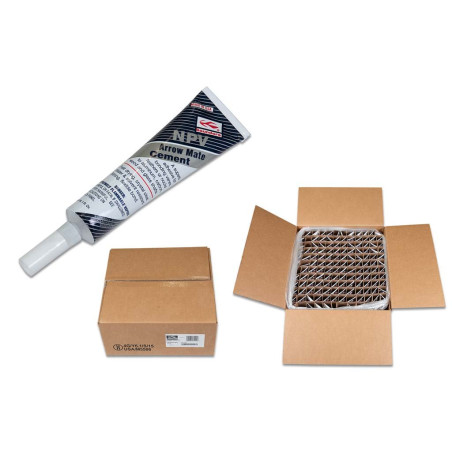 Kit colle apprêt et ruban Saunders Glue/Primer & Tape NPV 1 oz lot de 144