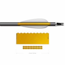 Wrap Socx Shorty Arrow Wrap 8.0 mm Max Retro-Reflective