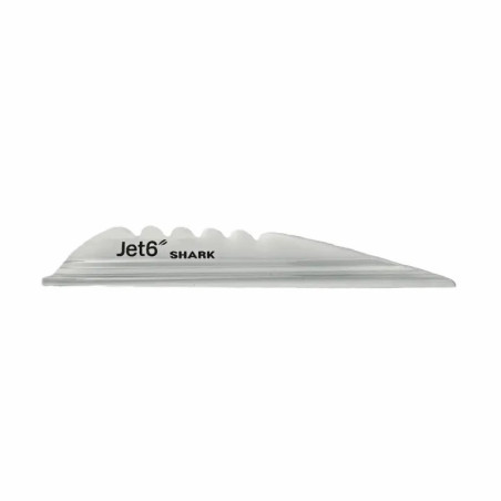 Empennage Jet6 Archery Vane Shark 4.0"