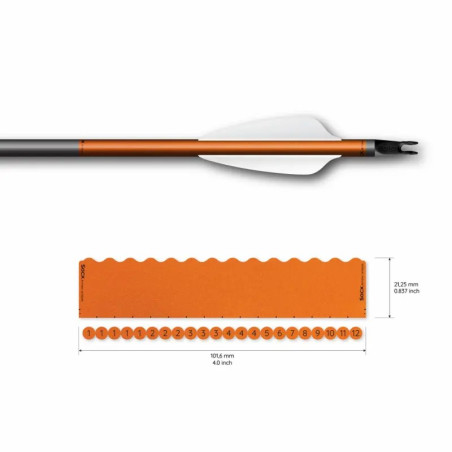 Wrap Socx 6.0mm Max Solid Retro-Réfléchissant
