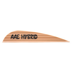 Empennage AAE Arizona Vane Hybrid 26 Noir, Bleu, Vert Fluo, Orange, Gris, Rose Fluo, Vert, Violet, Rouge, Sable, Or, Turquoise,